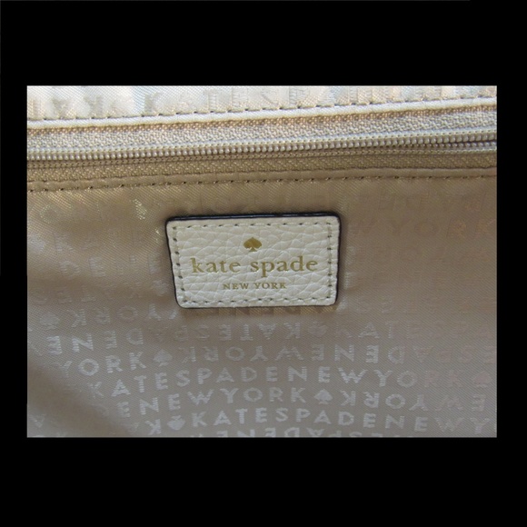 Kate Spade White Leather Straw Envelope Purse - Picture 8 of 8